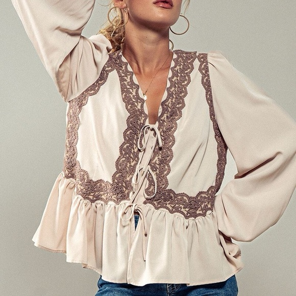 Boho Romantic Elegance Blouse - Picture 5 of 5